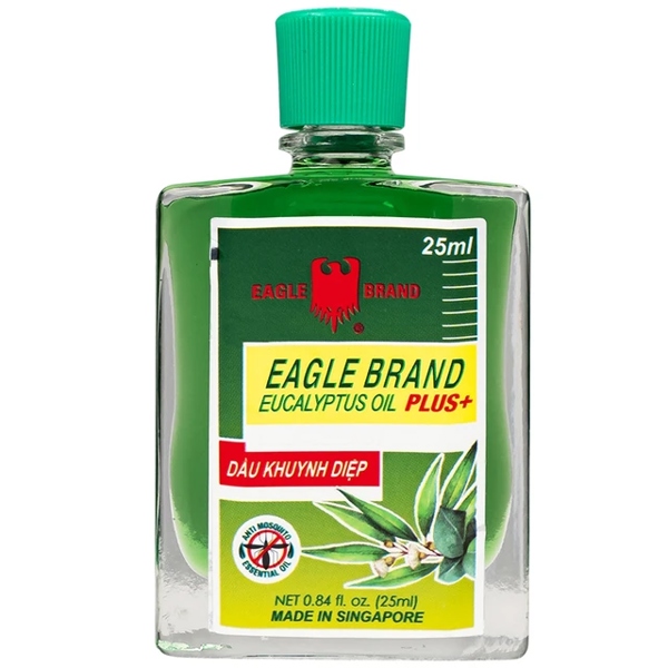 Dầu gió khuynh diệp Eagle Brand Eucalyptus Oil Plus+ 25ml