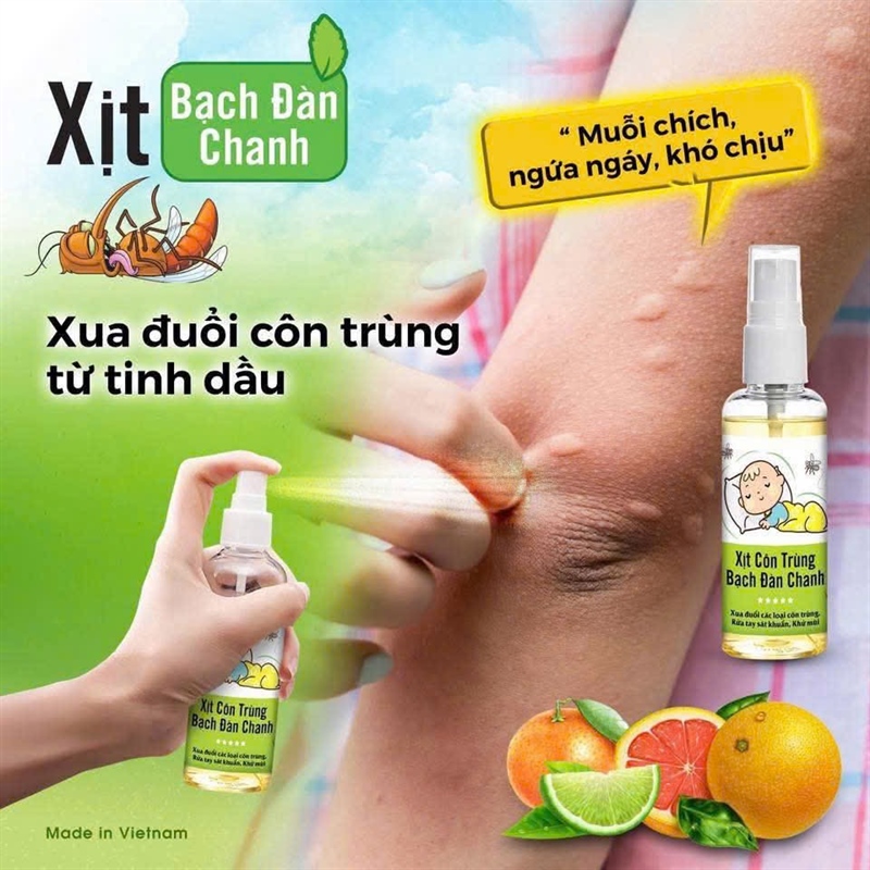 Bình xịt đuổi côn trùng Liên Đài 50ml