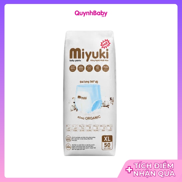 Tã quần miyuki XL50