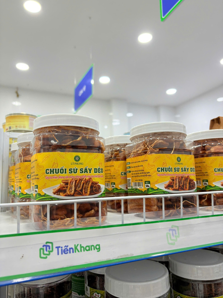 Chuối sứ sấy dẻo