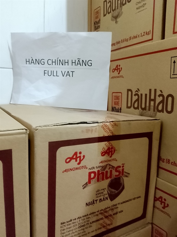 Nước Tương Phú Sĩ Ajinomoto 500ml Chai