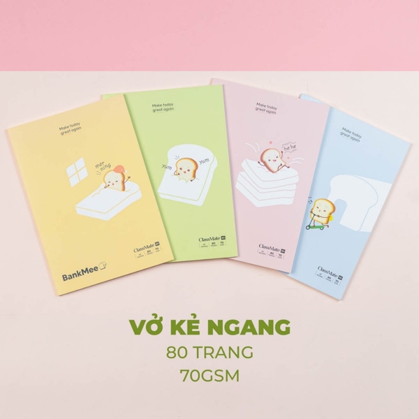 Vở kẻ ngang 80 trang Classmate 0341