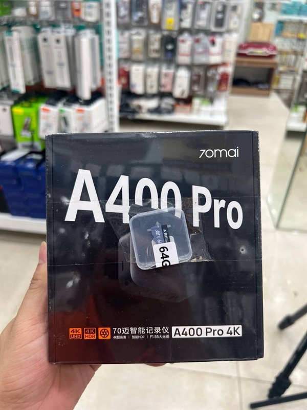 Cam hành trình 70MAI A400 Pro + Thẻ 64GB