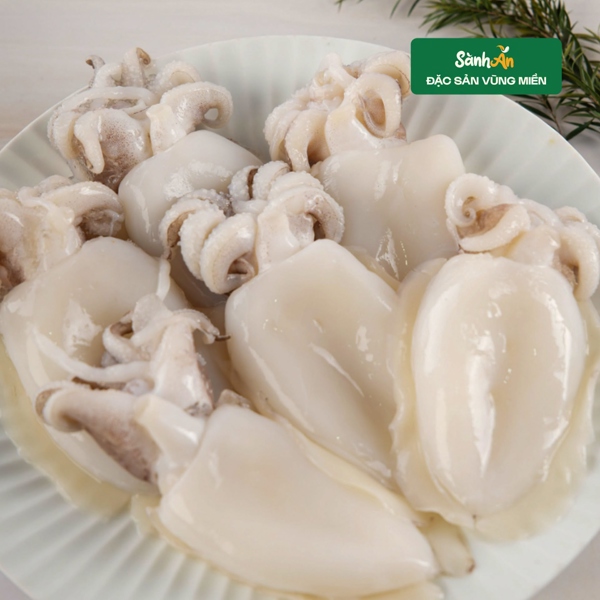 Mực nang nguyên con làm sạch 500g