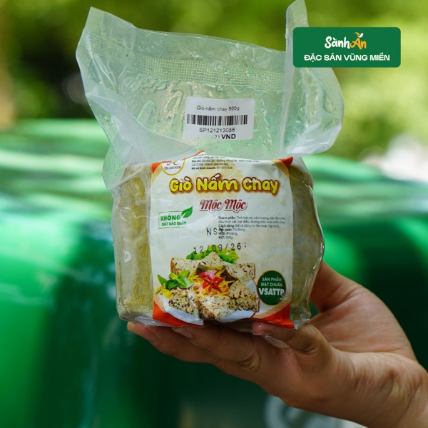 Giò nấm chay 500g
