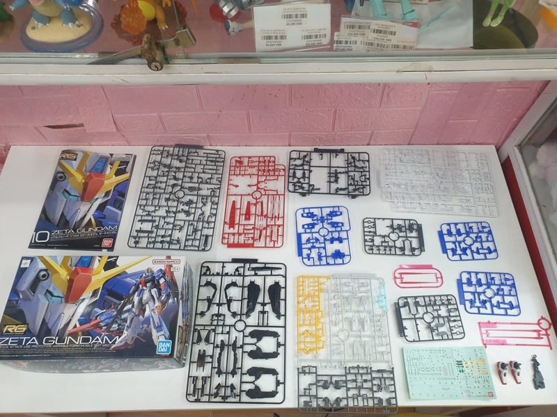 Mua bán (2ND ĐÃ RÁP 2 BÀN CHÂN) RG 1/144 ZETA GUNDAM
