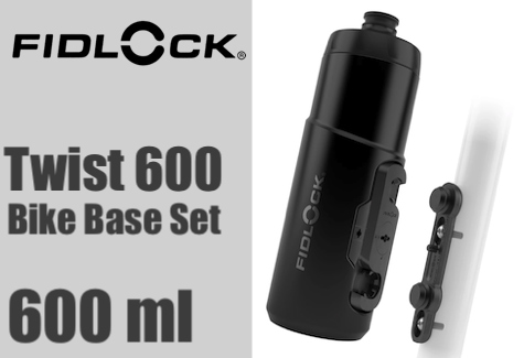 FDLK BOTTLE, TWIST 600 BIKE BASE SET, BLK