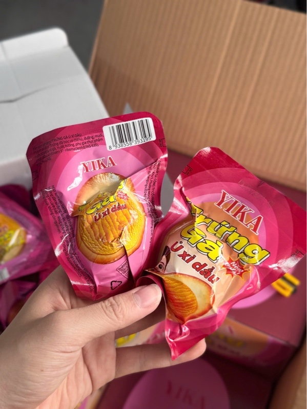 Trứng gà ủ xì dầu ( 8 hộp/thùng )