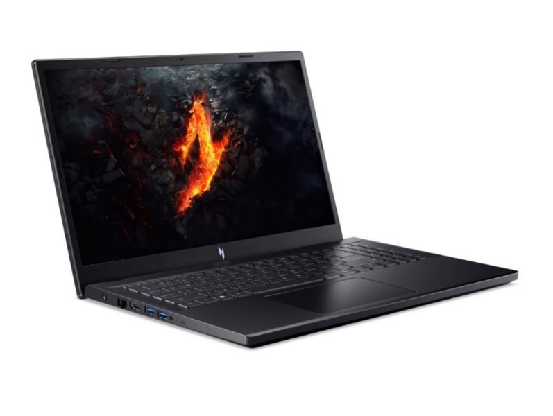 Máy tính xách tay Acer Nitro V 15 ANV15 41 R1JY R5 6600H/16GB/512GB/6GB RTX3050/15.6"F/165Hz/Win11/(NH.QPFSV.001)/Đen