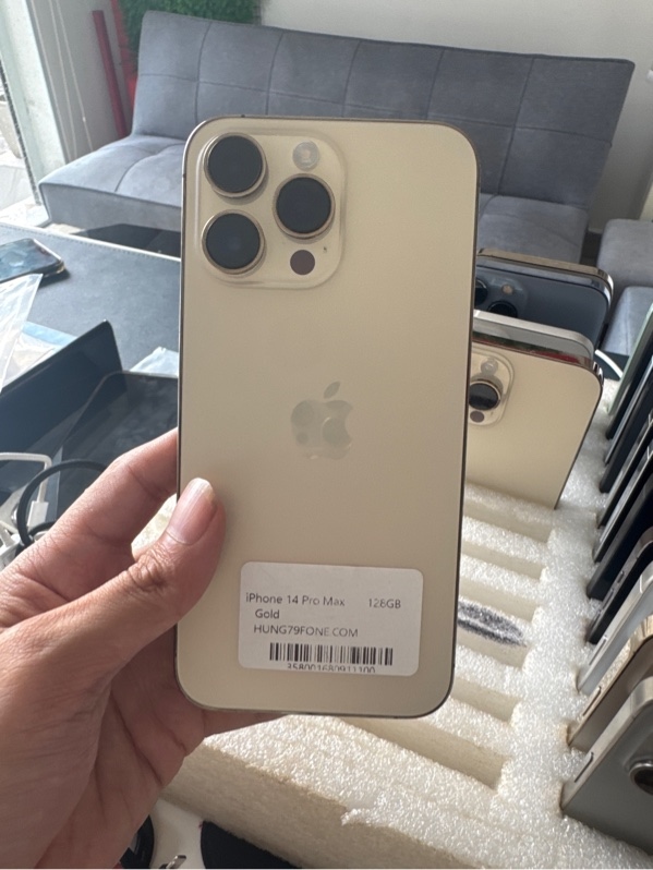 Ip 14 pm 128gb vàng