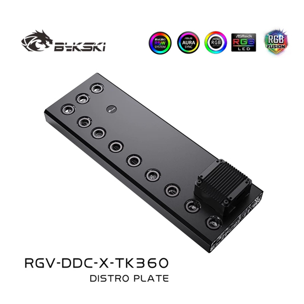 Tấm Nước Bykski RGV-DDC-X-TK360 Không Kèm Bơm