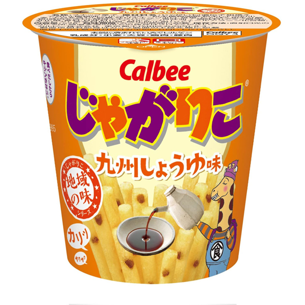Snack Khoai Tây Calbee Jagarico Kyūshū Soy Sauce 52g