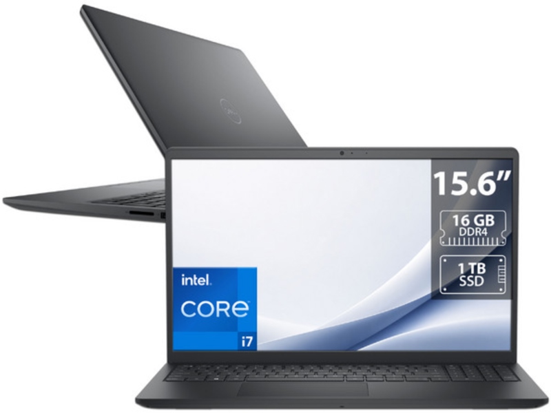 Máy tính xách tay Dell DC15250-7982BLK Intel i7-1355U 16gb 1TB SSD 15.6 inch FHD