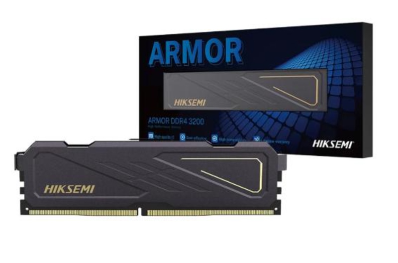 Ram PC Hiksemi Armor 8GB DDR4 bus 3200Mhz tản nhiệt