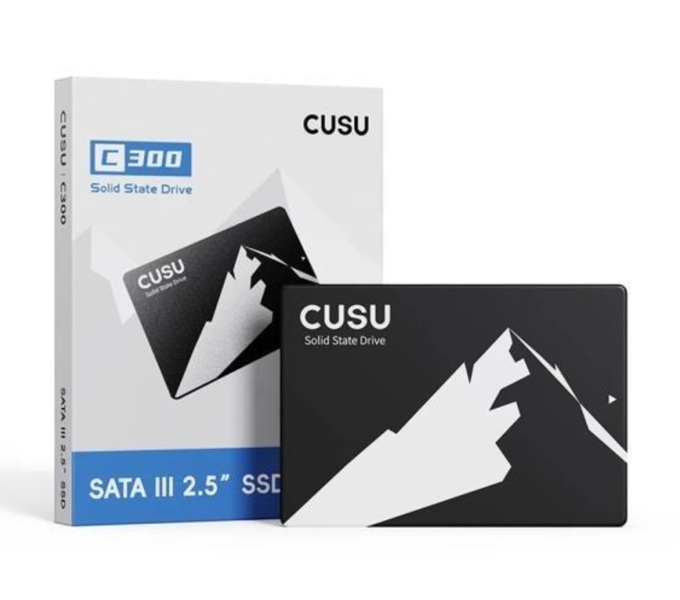 SSD CUSU 512GB 2.5 SATAIII 3D NAND, R/W up to 520/450MB/s