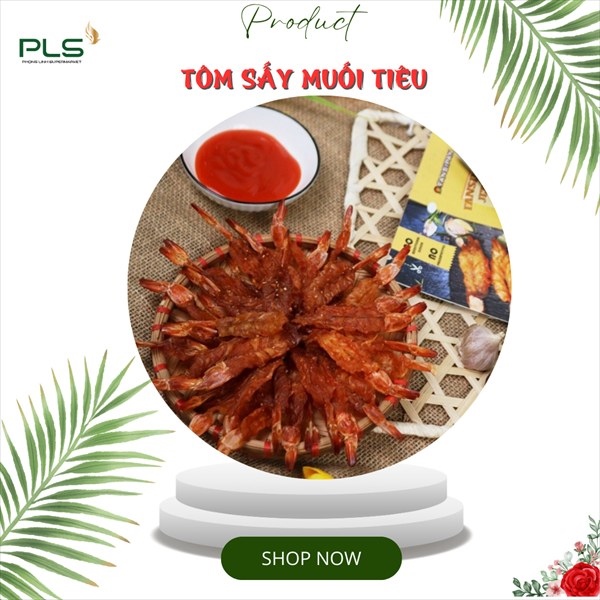 Tôm sấy muối tiêu