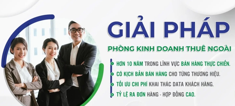 Bảng giá Phòng kinh doanh thuê ngoài