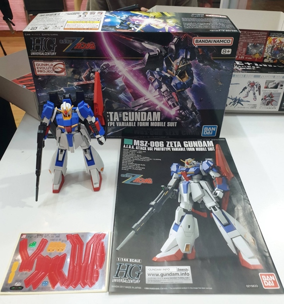Mua bán (2ND THIẾU KIẾM LAZER) HGUC 1/144 ZETA GUNDAM