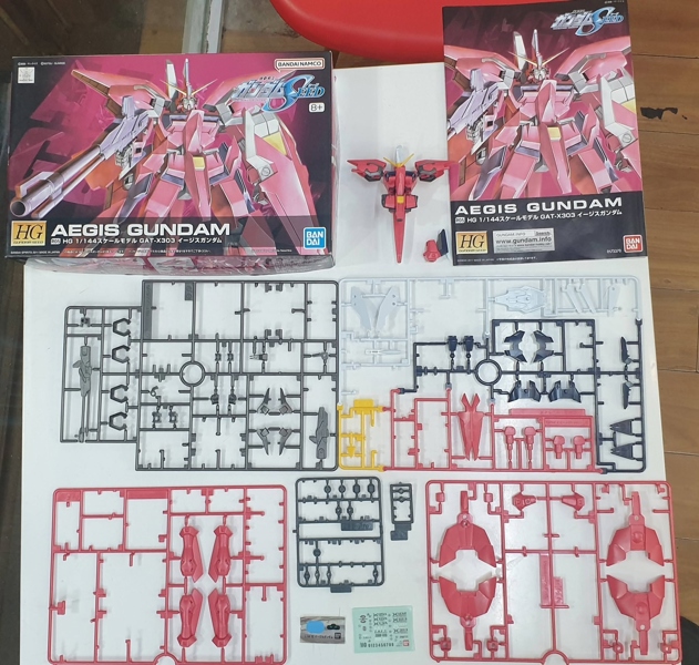 Mua bán (2ND ĐÃ RÁP THÂN VÀ VAI) HG GAT-X303 AEGIS GUNDAM