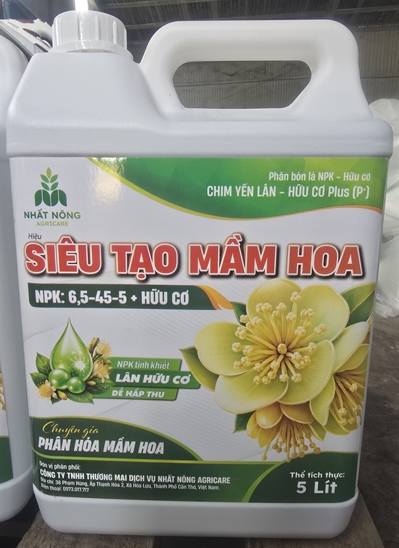 SIÊU TẠO MẦM HOA CAN 5 LÍT