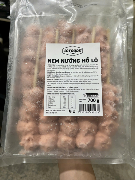 Nem Nướng Hồ Lô 700gr Lc