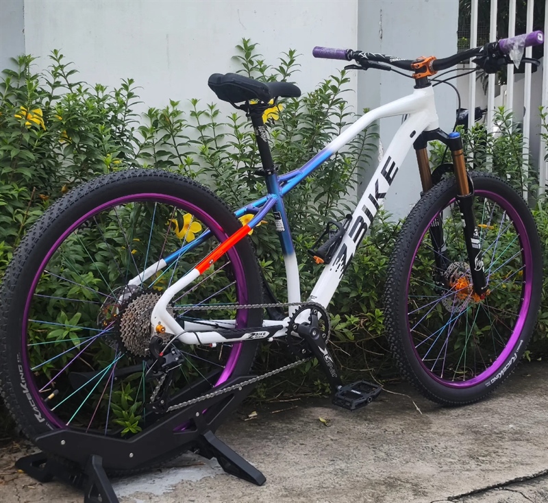 Xe Đạp MTB Zbike Custom màu Xanh Tím - gearX( NGUYỄN QUẢNG BÌNH KH8248227)