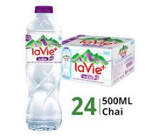 Thùng Lavie kiềm 500ml (24 chai)
