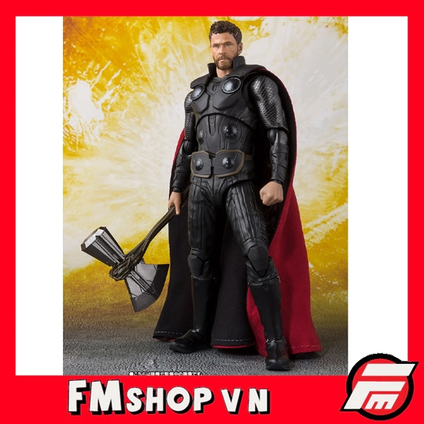 (2ND THIẾU 1 TAY & NẮP VĨ) SHF THOR INFINITY WAR THOR