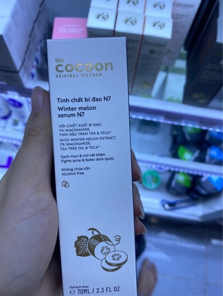 Tinh chất bí đao Cocoon Winter Melon Serum làm giảm mụn, mờ thâm 70ml