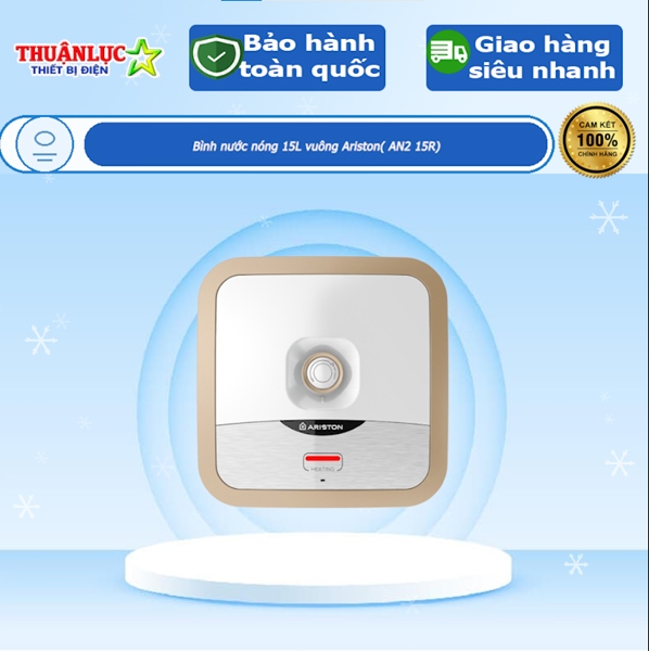 Bình nước nóng 15L vuông Ariston( AN2 15R)