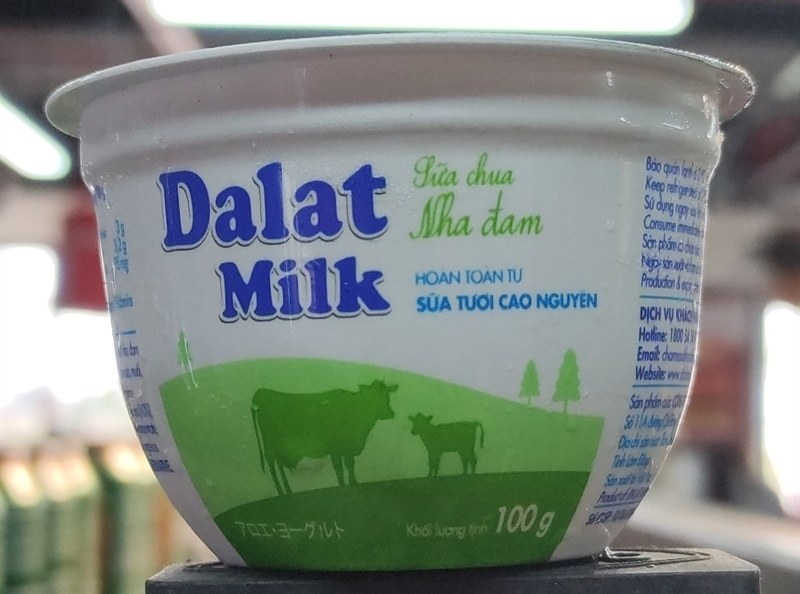 Sữa chua đà lạt milk nha đam 100g