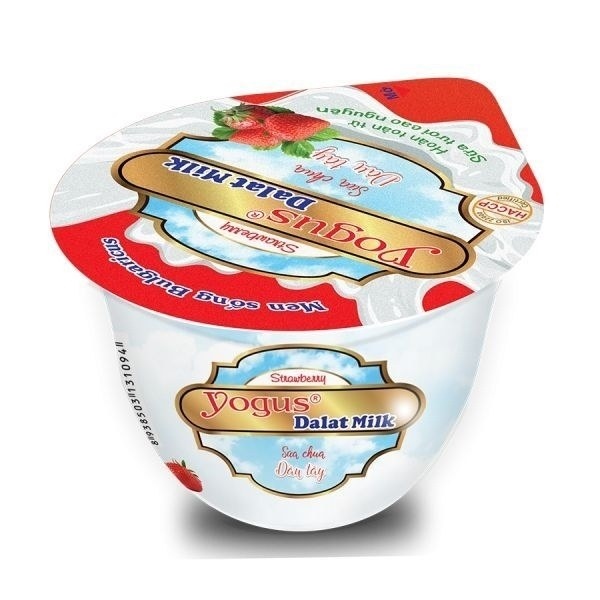 Sữa chua Dalat Milk dâu Tây 100g