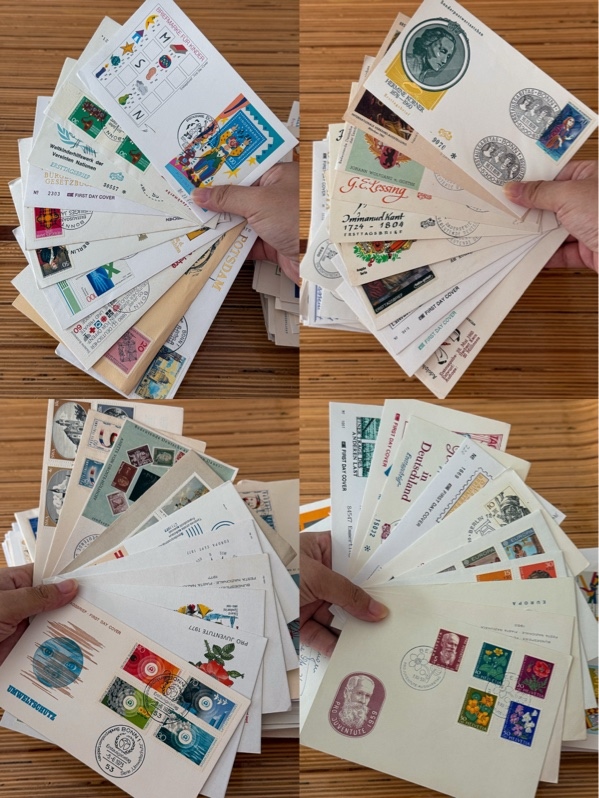 Bộ 10 FDC Ngẫu Nhiên - FDC Mystery Pack - Không Trùng, Nhiều Chủ Đề - Vui lòng đọc kỹ mô tả