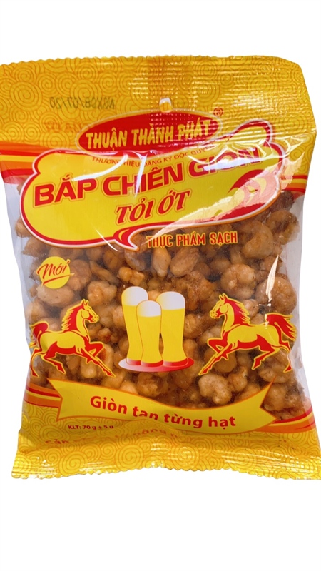 Đậu phộng da cá tỏi ớt Thuận Thành Phát 50g