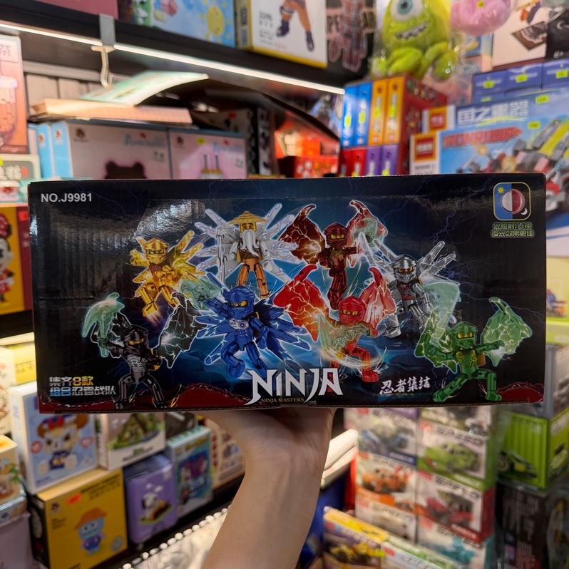 Bộ Lắp Ráp Nhân Vật Ninja (J9981)