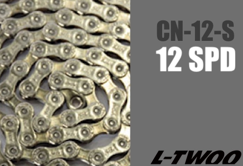 LTWO CHAIN, 12SPD, 126LINK, SIL
