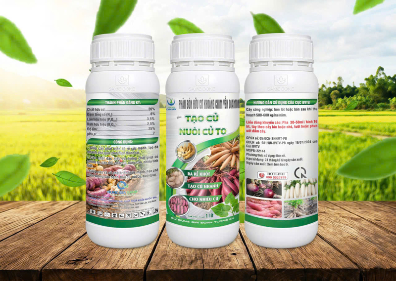 TẠO CỦ NUÔI CỦ 1L (Nuôi củ to hơn, TẠO NHIỀU CỦ HƠN)