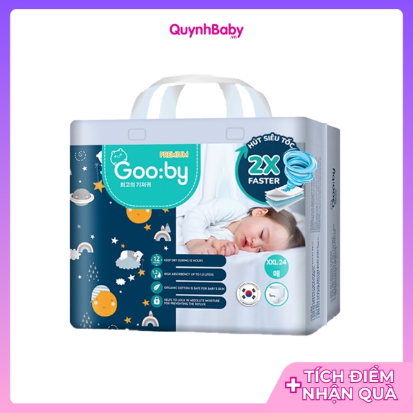 Tã quần Gooby ban đêm size XXL26