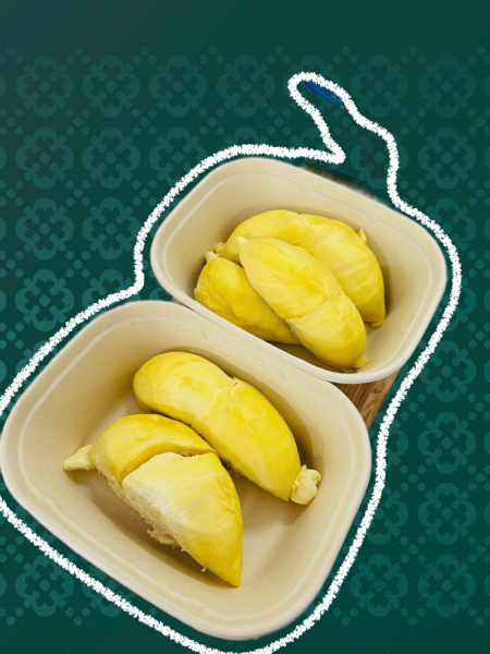 Sầu riêng thái monthong rụng