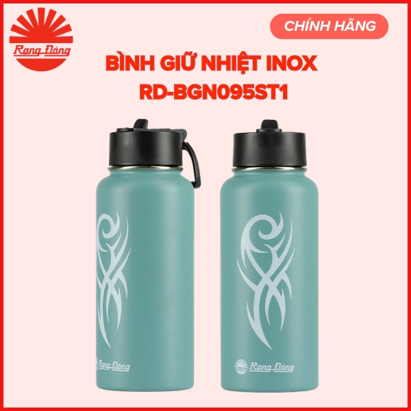 Bình giữ nhiệt inox RD-BGN095ST1-XANH LÁ-ỐNG HÚT(CÁI)