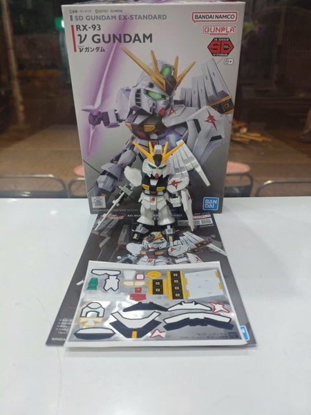 Mua bán (2ND-THIẾU ĐỒ-CÓ TT) SD GUNDAM RX-93 NU GUNDAM