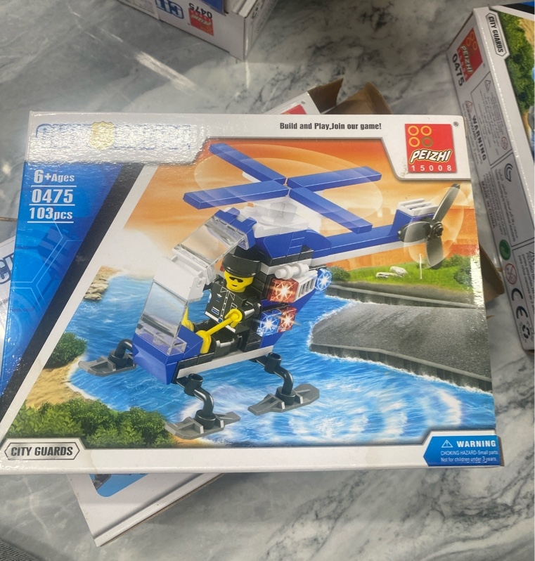 Bộ lắp ghép lego trực thăng