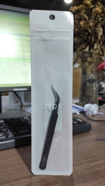 Nhíp Gắp Mi Jary Eyelash Tweezers T02 ( Hồng )