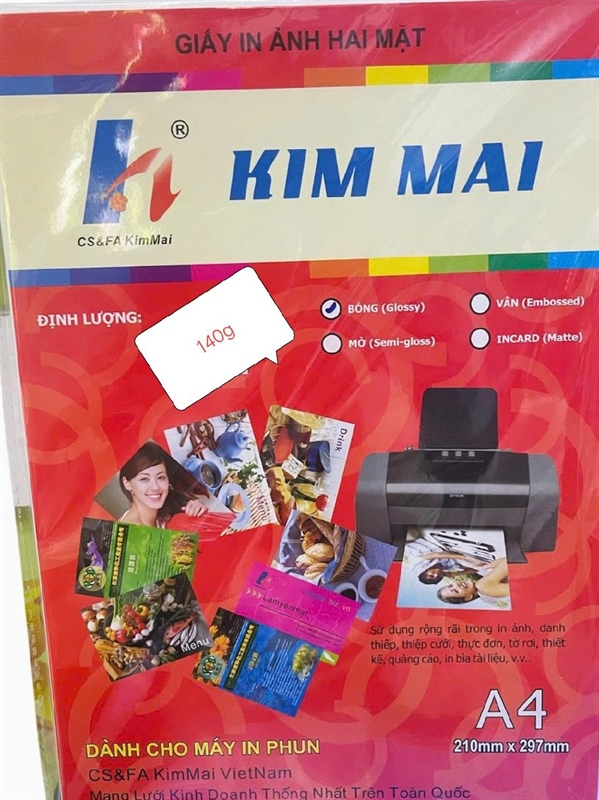 Giấy in ảnh 2 mặt