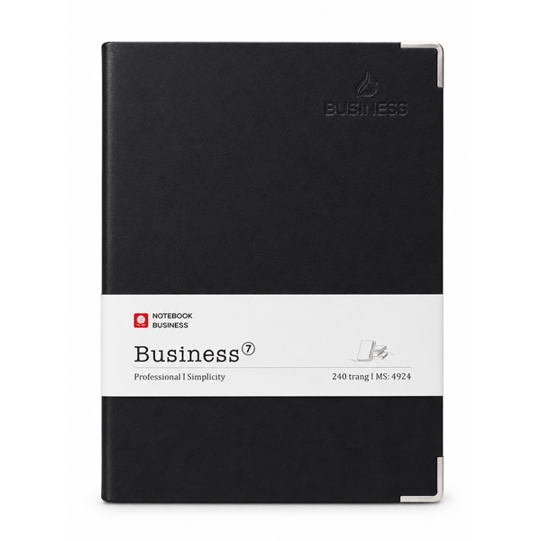 Sổ Tay Notebook Simple Business B7 Hải Tiến MS-4924 – 240 Trang