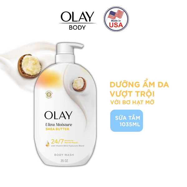 VAT Sữa tắm olay ULTRA MOITURE sz to 1.03 Lít - Ảnh 1