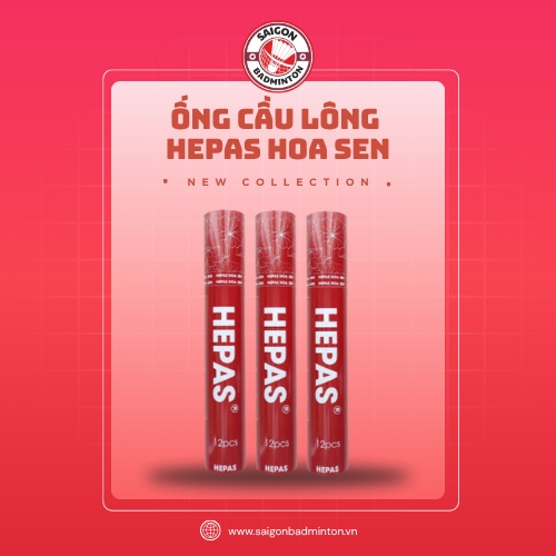 Ống Cầu Lông Hepas Hoa Sen