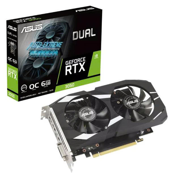 Card hình VGA Asus Dual RTX 3050 - 6GB