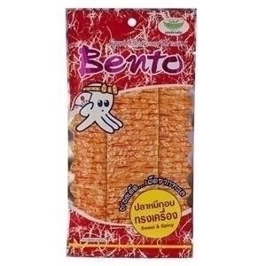 Snack Mực Tẩm Gia Vị Larb Cay Bento 18g ( Vàng )