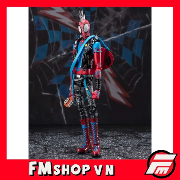 (2ND-TRẦY MẮT) SHF SPIDER PUNK SPIDER MAN ACROSS THE SPIDER VERSE